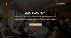 Desktop Screenshot of crosslakeinnandmarina.com